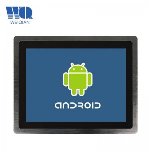 PC da pannello industriale touchscreen Android da 15 pollici con PC tutto in uno Tablet PC senza ventole