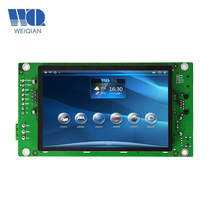 WinCE Touch Screen HMI,7 Inch Touch Modulo Industrial Panel PC